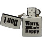 Зажигалка ZIPPO DON`T WORRY 200 200 Dont worry